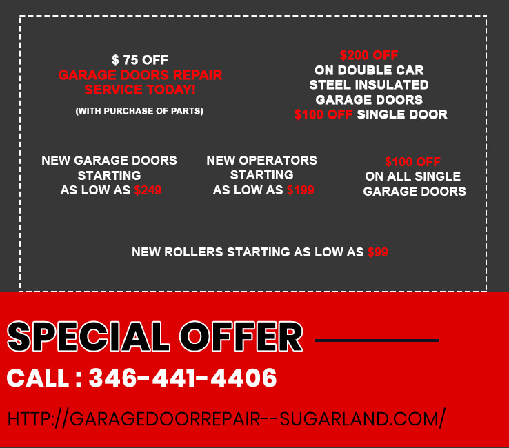 garage door repair sugarland coupon